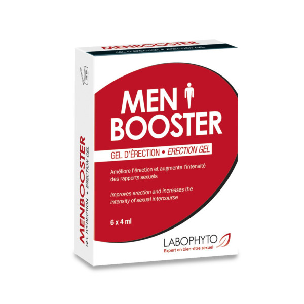 Men Booster gel stimulant d'érection 6 sachets 
